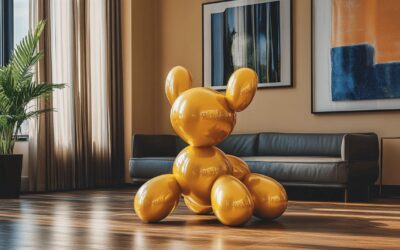 5 raisons d’investir dans une statue chien ballon jaune de collection